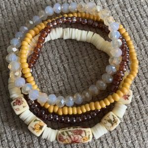 Beaded Stretch Bracelet Set
